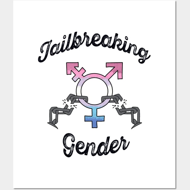 Jailbreaking Gender - Bigender Wall Art by Dandy Designs